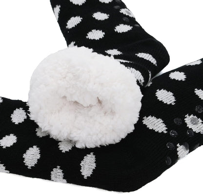 Christmas Slipper Socks Women Fuzzy Socks Gripper Non Slip Womens Warm Cozy Socks Athletic